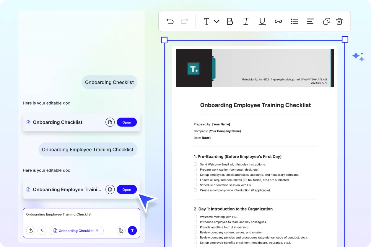 Free AI Onboarding Checklist Generator, Free Onboarding Checklist Maker Online